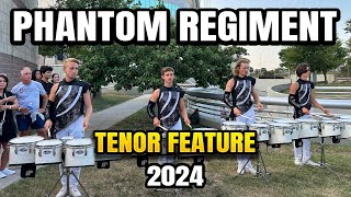 Phantom Regiment Drumline 2024 DCI  San Antonio  Tenor Solo Quad Solo [upl. by Ariem573]