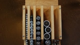 How to Make a Battery Organizer woodloggercom [upl. by Summers]