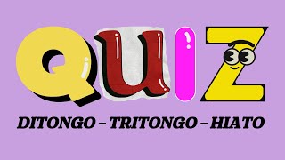 Pratique com o Quiz Ditongo tritongo e hiato [upl. by Eimaj312]