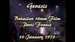 Genesis Live Bataclan France 16mm January 10 1973 4K [upl. by Oliva]