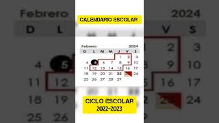 Calendario escolar OFICIAL Ciclo Escolar 20232024 Calendario Oficial SEP 🧑‍🏫 [upl. by Anehsuc]