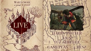 Harry Potter és a Tűz Serlege LIVE GAMEPLAY PC játék – 4 rész  Mareszmore [upl. by Macmillan57]