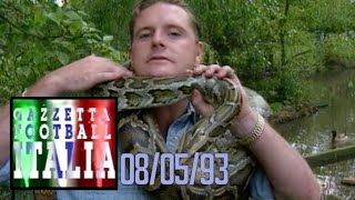 Gazzas Snake amp ALL the Goals 8th May 1993 FULL Highlights  Gazzetta Football Italia Rewind [upl. by Nirahs381]