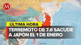 ¡Alerta de tsunami en Japón tras sismo de HOY [upl. by Gerri]