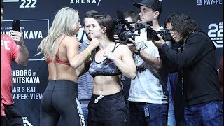 UFC 222 Ceremonial WeighIn FULL [upl. by Meek167]