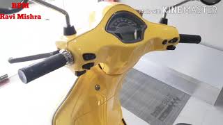 NEW VESPA VXL125cc FL20 YELLOW [upl. by Lav59]