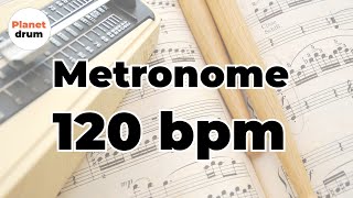 Metronome 120 bpm [upl. by Housum390]