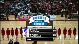 2013 CIF Northern Division IV Boys Basketball Finals Corning vs Orland [upl. by Amehsyt]