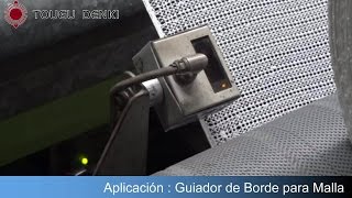 Guiador de Borde para Malla  Sensor Fotoeléctrico detecta Malla y Red [upl. by Yborian]