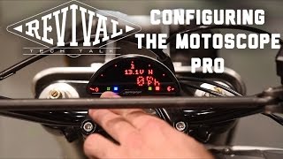 Configuring the Motoscope Pro  Revival Cycles Tech Talk [upl. by Keri]