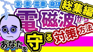 電磁波対策！【総集編】お家、自動車、電車、身体の電磁波からあなたを守る方法 [upl. by Enail418]