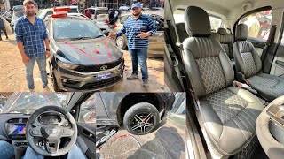 2023 Tata Tiago Modification Rs 35500  Premium Accesories  Tata OEM Parts  Car Mods In Karol Bagh [upl. by Dammahum]