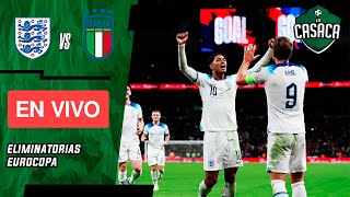 🚨 INGLATERRA vs ITALIA EN VIVO 🔥 ELIMINATORIAS EUROCOPA [upl. by Eednak]