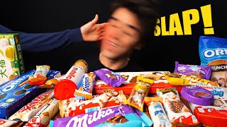 ASMR CHOCOLATE MUKBANG MILKA OREO NUTELLA KINDER TWIX KITKAT MOCHI McBang ASMR Eating [upl. by Aseneg]