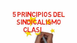 Sobre los principios del sindicalismo [upl. by Sela872]