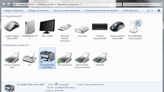 Abrir la herramienta de dispositivos e impresoras [upl. by Bradney619]