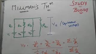 Millmans Theorem and Reciprocity Thm Hindi  Electrical Technology [upl. by Emarie]