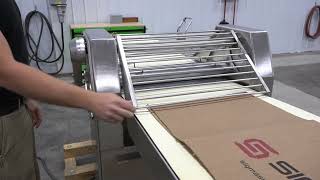 K6336  Adamatic 23in Wide Reversible Dough Sheeter [upl. by Anyrak]