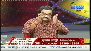 Astrologi  SUBHAS SASTRI  CTVN Programme on January 28 2018 At 635 pm [upl. by Ymot]