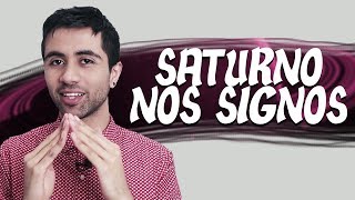 SATURNO nos SIGNOS  DESCRIÇÃO e ASPECTOS com os outros planetas [upl. by Mehitable985]