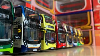 Selection of Enviro400MMC Bus Models 4K [upl. by Hyams597]