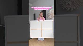 20€ Leinwand amp das Ergebnis diy diyprojects foryoupage [upl. by Cyndia]