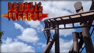 Nemesis Inferno  Offride  Thorpe Park July 2024 [upl. by Ylurt]