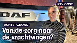 Gaan zijinstromers als Inge het chauffeurstekort oplossen  RTV Oost [upl. by Rodavlas]