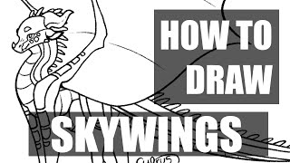 How to Draw Skywings [upl. by Robinett]