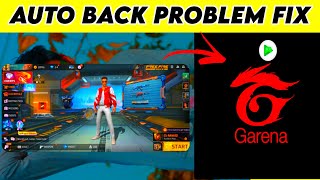 Free Fire Auto Back Problem Fix  Free Fire Max Game Minimize Restart Problem Fix [upl. by Laeahcim281]