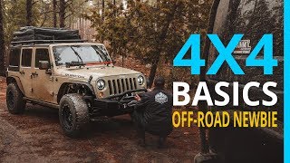 OffRoad Newbies 4x4 Basics with our Jeep Rubicon [upl. by Senalda]