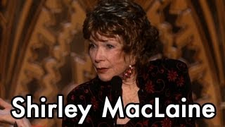 Shirley MacLaine Accepts the 40th AFI Life Achievement Award [upl. by Egroj]