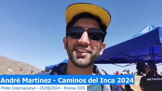 André Martínez en Caminos del Inca 2024  entrevista para Ovacion del Sur  25082024 [upl. by Steel]