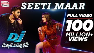 SeetiMaar  Full Telugu Video Song  DJ Songs Telugu  Allu Arjun  Pooja Hegde  DSP [upl. by Airrej]