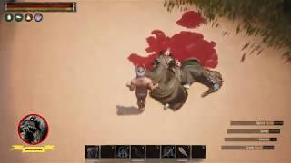 Conan Exiles  Item Showcase Underwater Breathing Mask And Teimos the Beastmaster [upl. by Reyem266]