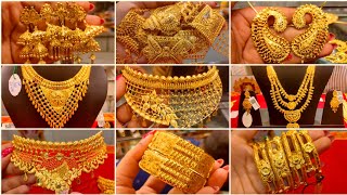 10 gram মধ্যে jhumka phoolkan mantasa necklace noa under 1lakh gold design and pricerpshawjewellers [upl. by Rickart]