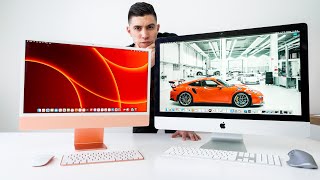 24quot vs 27quot iMac  REVIEW  Is It Worth The Upgrade [upl. by Cooley]