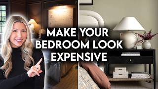 10 WAYS TO MAKE YOUR BEDROOM LOOK EXPENSIVE  DESIGN HACKS [upl. by Mandeville]