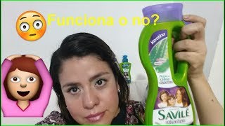 savile keratina shampoo y acondicionador Reseñareviews [upl. by Tica]