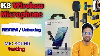 K8 Wireless Microphone Problems  K8 Wireless Microphone Review [upl. by Anol]