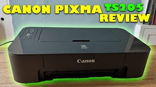 CANON PIXMA TS205 REVIEW 2023 HOW TO CHOOSE CHEAP amp BEST PRINTER FOR HOME USE [upl. by Iat48]