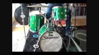 Sound Demo Slingerland quotNashvillequot Studio King drum set [upl. by Ladnek]