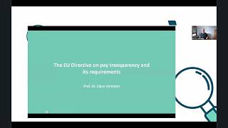 Webinar Focus On Pay Transparency Initial Survey Results amp Insights Into The EU Directive [upl. by Cecilia]