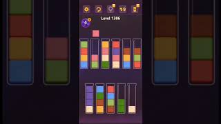 Block King Sort Puzzle Level 1381 to Level 1390 [upl. by Enylrac]