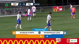 McDonalds NPL Tasmania Round 9 Riverside Olympic v Kingborough Lions Match Highlights [upl. by Blim]