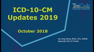 What’s New in ICD10CM [upl. by Annoyik]