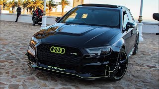 audi rs3 500hp quothiya tzawjat o thnatquot [upl. by Annawoj]