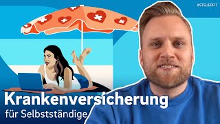 Krankenversicherung für Selbstständige einfach erklärt GKV PKV Beitragsbemessungsgrenze usw [upl. by Arne859]