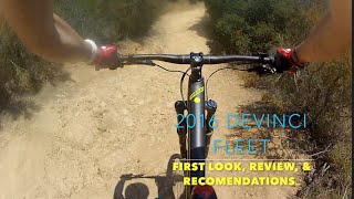 2016 DEVINCI BIKES REVIEWED Devinci Hendrix Django Spartan and Wilson Full Review [upl. by Yenittirb]