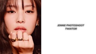 JENNIE PHOTOSHOOT TWIXTOR CLIPS AESTHETIC EDITSS jennie [upl. by Enegue]